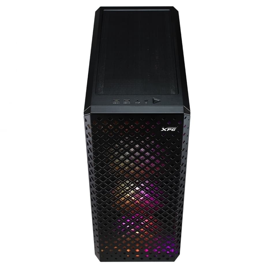 XPG DEFENDER PRO, Negro, E-ATX Torre Media, 3.5incx2, I/O: USBx2, HD Audiox1, Resetx1, Powerx1, Ventilador: Frontalx2, Traserox1, 2 Años Garantía